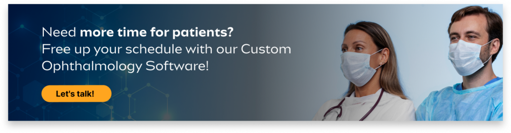 Custom ophthalmology software