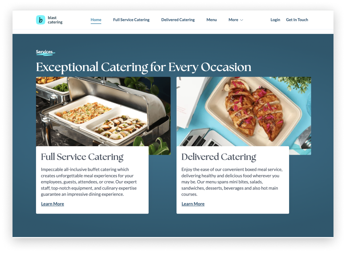 Food ordering solution